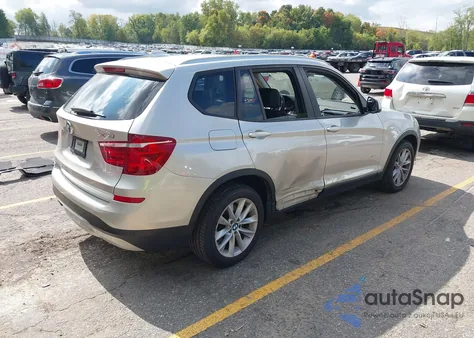2016 BMW X3 xDrive28I из США, поврежденный, VIN 5UXWX9C57G0D81455